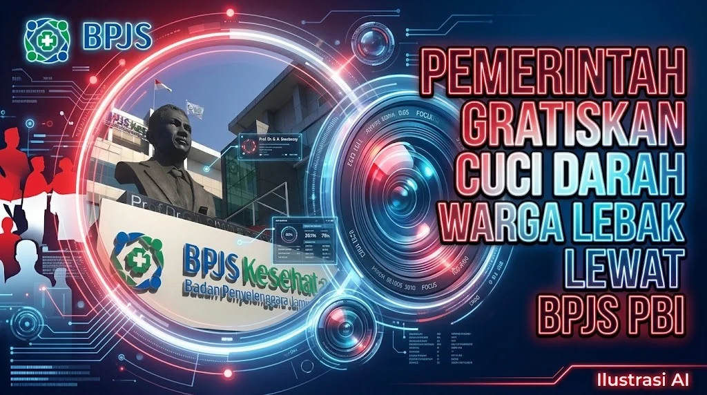 Pemerintah Gratiskan Cuci Darah Warga Lebak Lewat BPJS PBI